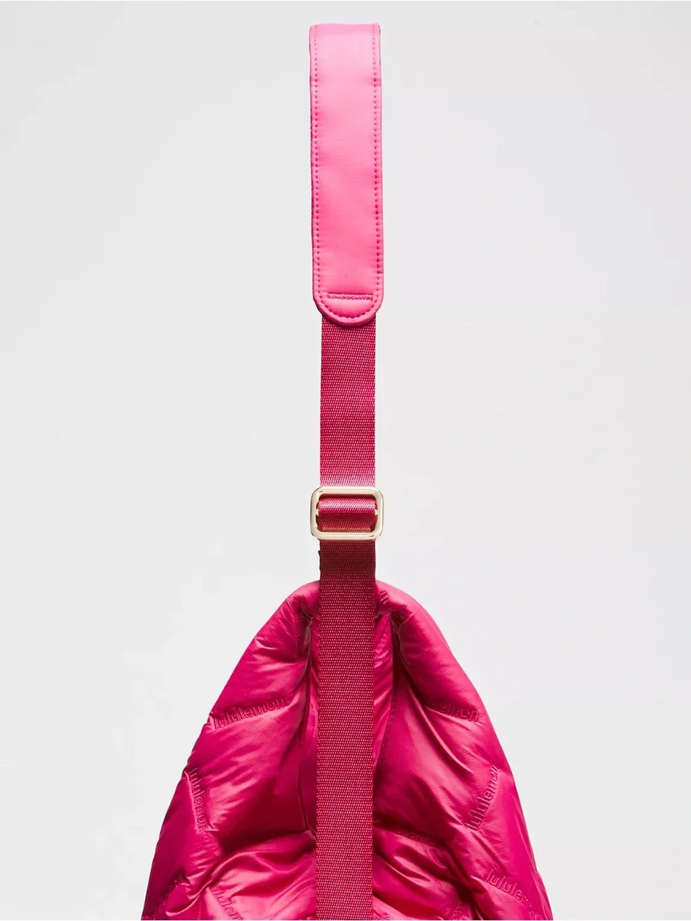 NWT Lululemon Quilty Pleasures Shoulder Bag 14L Berry Rumble